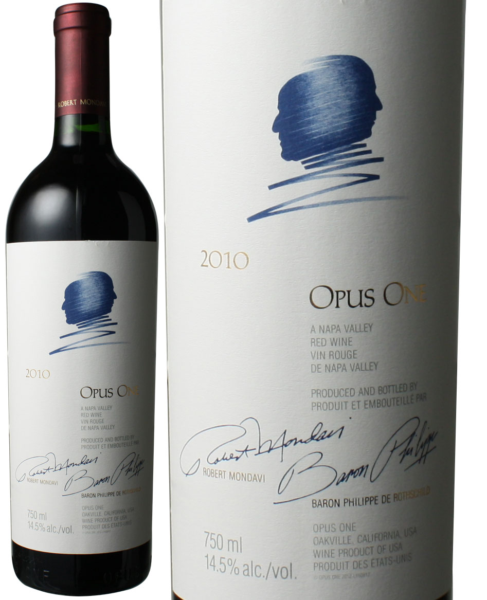 オーパス・ワン 2010 モンダヴィ＆バロン・フィリップ 赤 Opus One ...