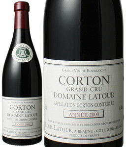 コルトン　ドメーヌ・ラトゥール　2000　ルイ・ラトゥール　赤　 Corton Domaine Latour  / Louis Latour   スピード出荷