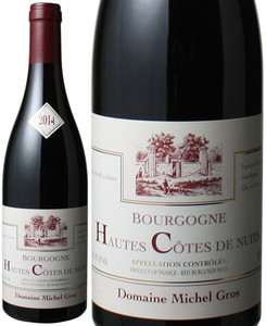 ブルゴーニュ・オート・コート・ド・ニュイ･ルージュ　2014　ミシェル・グロ　赤　 Bourgogne Hautes cotes de Nuits / Michel Gros   スピード出荷