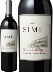 シミ　アレキサンダーヴァレー　カベルネ・ソーヴィニヨン　2016　シミ・ワイナリー　赤※ヴィンテージが異なる場合があります。　 Simi Alexander Valley Cabernet Sauvignon / Simi Winery　スピード出荷
