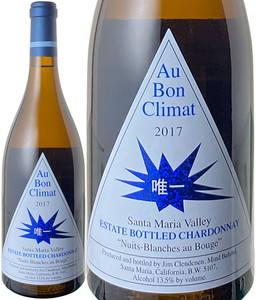 オー・ボン・クリマ　シャルドネ　ニュイ・ブランシュ　ライチェアス ジュース　2018　白　 Au Bon Climat Chardonnay Nuits Blanches Righteous Juice　スピード出荷
