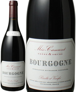 ブルゴーニュ・ルージュ　2015　メオ・カミュゼ・フレール・エ・スール　赤　 Bourgogne Rouge / Meo Camuzet Frere et Soeur   スピード出荷