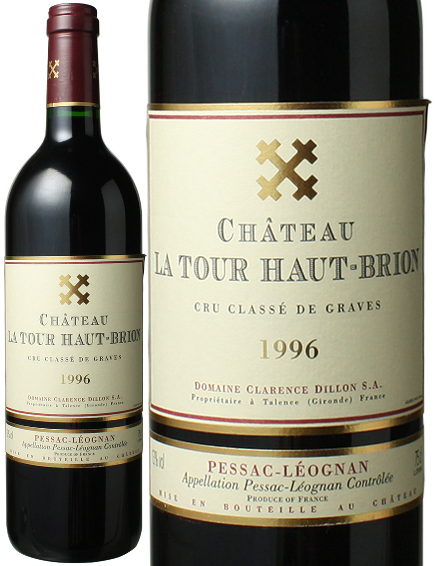 シャトー・ラ・トゥール・オー・ブリオン 1996 赤ワイン