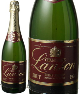 【フランスワインSALE】ランソン　ブリュット　ミレジム　1976　白　 Lanson Brut Millesime    スピード出荷【シャンパン】