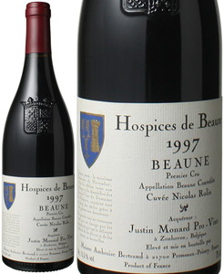 オスピス・ド・ボーヌ　ボーヌ　プルミエ・クリュ　キュヴェ・ニコラ・ロラン　1997　赤　 Hospices de Beaune Beaune Cuvee Nicolas Rolin   スピード出荷