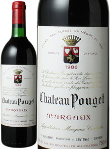 シャトー・プージェ　1986　赤　 Chateau Pouget   スピード出荷