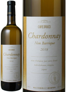 シャルドネ　ノンバリック　2022　カーブドッチワイナリー　白　 Chardonnay Non Barrique / Cave DOcci   スピード出荷