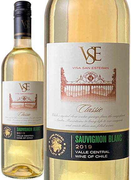 クラシック　ソーヴィニヨン・ブラン　2019　ヴィーニャ・サン・エステバン　白　 Classic Sauvignon Blanc / Vina San Esteban  スピード出荷