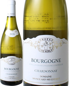 ブルゴーニュ　シャルドネ　2020　モンジャール・ミュニュレ　白 Bourgogne Chardonnay / Mongeard Mugneret  スピード出荷