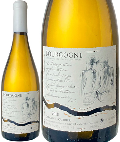 ブルゴーニュ・ブラン　2018　ドメーヌ・フーリエ　白　 Bourgogne Blanc / Domaine Fourrier  スピード出荷