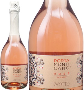 ポルタ・モンティカーノ・ロゼ・エクストラ・ドライ　NV　ザルデット　ロゼ　【■I851】　※取り寄せ品 3～6営業日以降出荷　 Porta Monti Cano Rose Extra Dry
