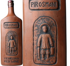 ピロスマニ 陶器ボトル 2021 赤 Pirosmani   スピード出荷