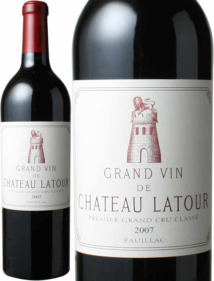 ワインシャトー・ラトゥール 2007 CHATEAU LATOUR - ワイン