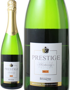 【フランスワインSALE】ブルエット・ブラン・ド・ブラン プレステージ NV ＜ワイン／ボルドー／スパークリング＞ Brouette Prestige Methode Tradittionelle Blanc de Blancs Brut NV   スピード出荷【フランス】