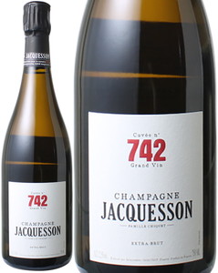 ジャクソン　キュヴェ742　NV　白　 Jacquesson Cuvee 742  スピード出荷