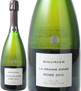 【フランスワインSALE】ボランジェ　グラン・ダネ　ロゼ・ブリュット　ミレジム　2014　ロゼ　 Bollinger La Grande Annee　Rose  スピード出荷【シャンパン】