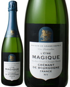 クレマン・ド・ブルゴーニュ　レートル・マジック　NV　メゾン・ド・グラン・エスプリ　白　 Letre Magique Cremant de Bourgogne / Maison de Grand Esprit   スピード出荷